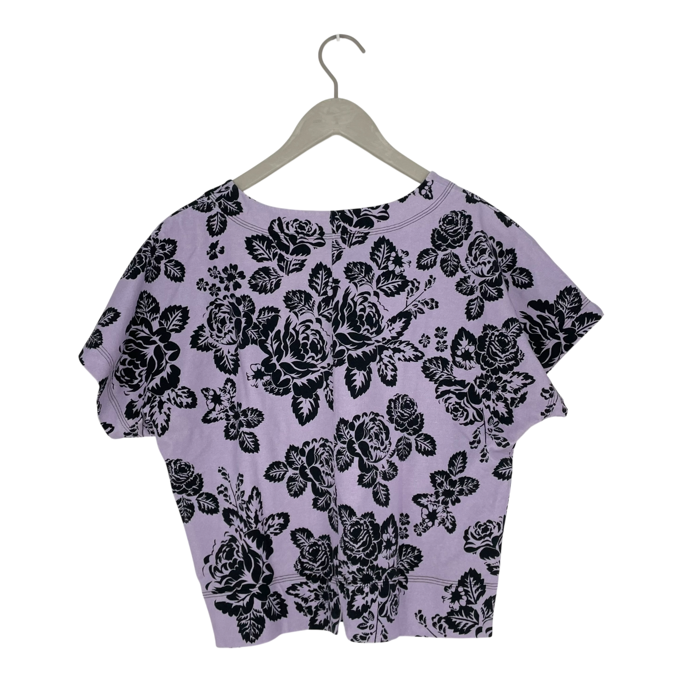 Ommellinen kolmio t-shirt, babushka roses | woman S