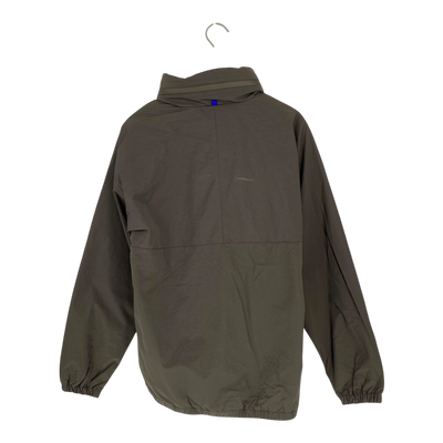 Embassy of Bricks and Logs naju rain jacket, brown | unisex S