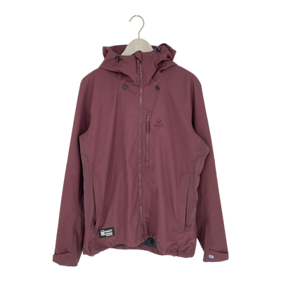 Halti midseason shell jacket, plum | man M
