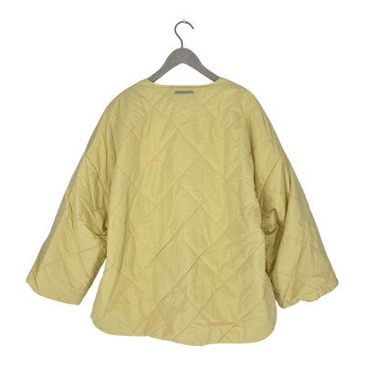 Embassy of Bricks and Logs monza puffer jacket, light yellow | woman M