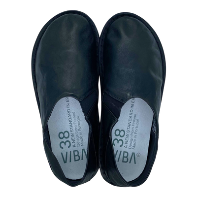 VIBAe Zuma leather shoes, preto black | 38