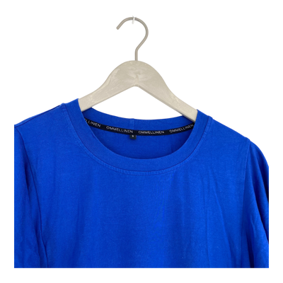 Ommellinen frill dress, blue | woman S