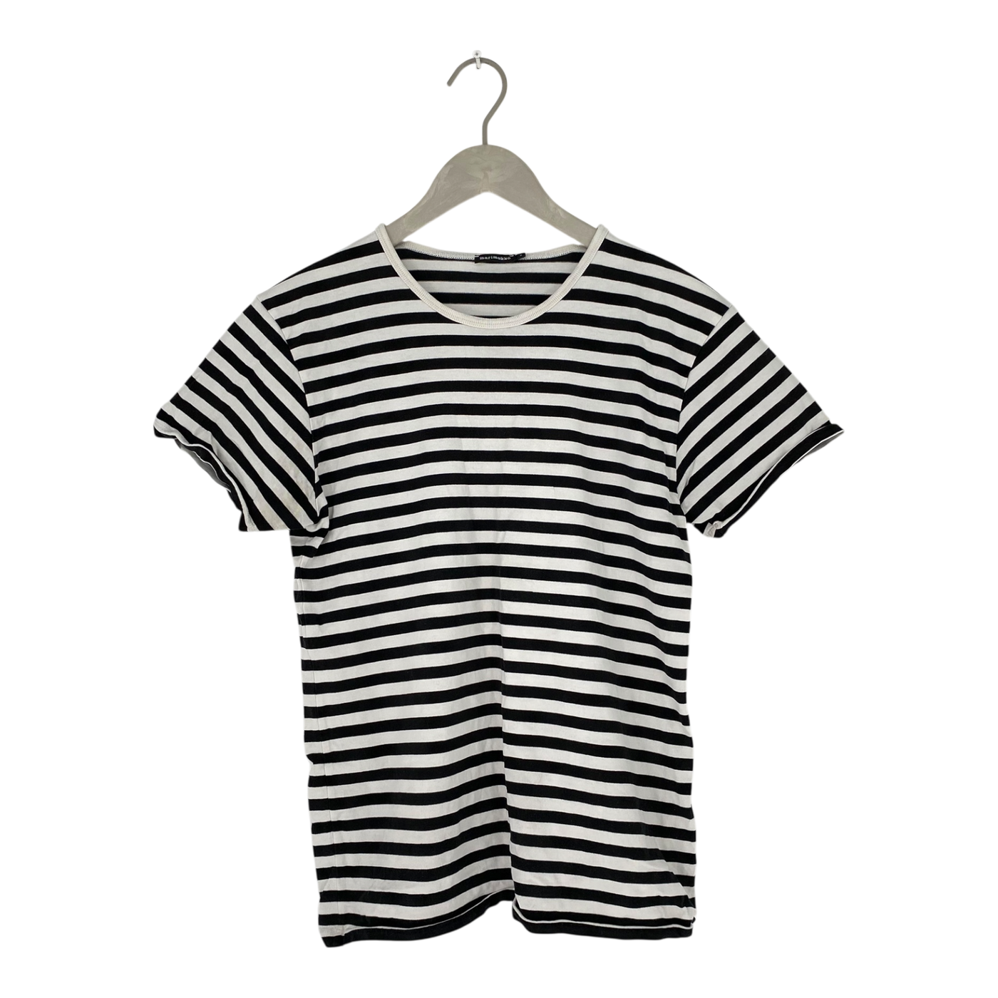 Marimekko stripe t-shirt, black / white | woman S