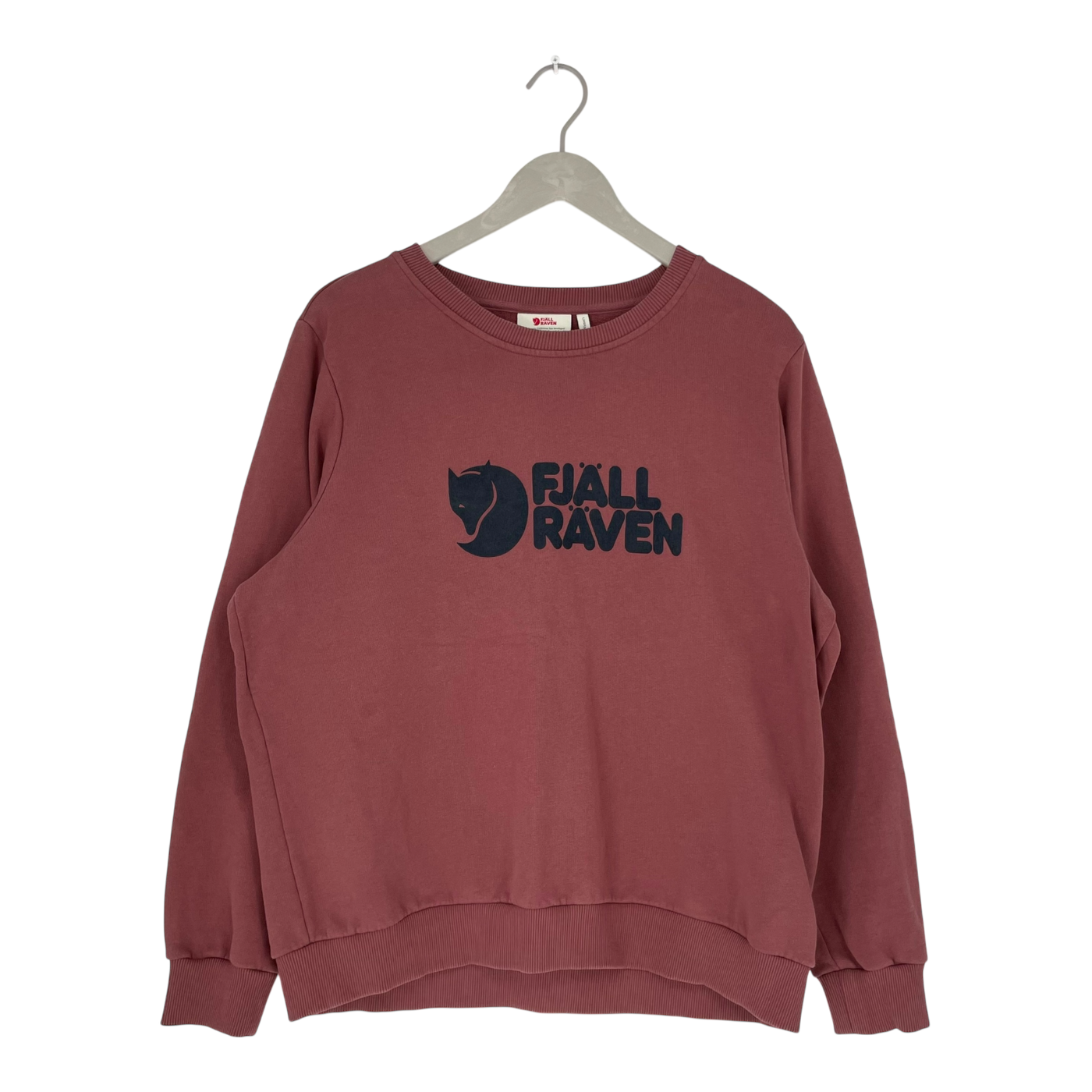 Fjällräven logo sweatshirt, mesa purple | woman XL