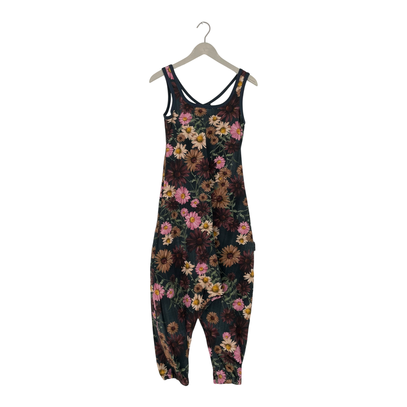 Ommellinen harem tricot jumpsuit, flowers | woman S