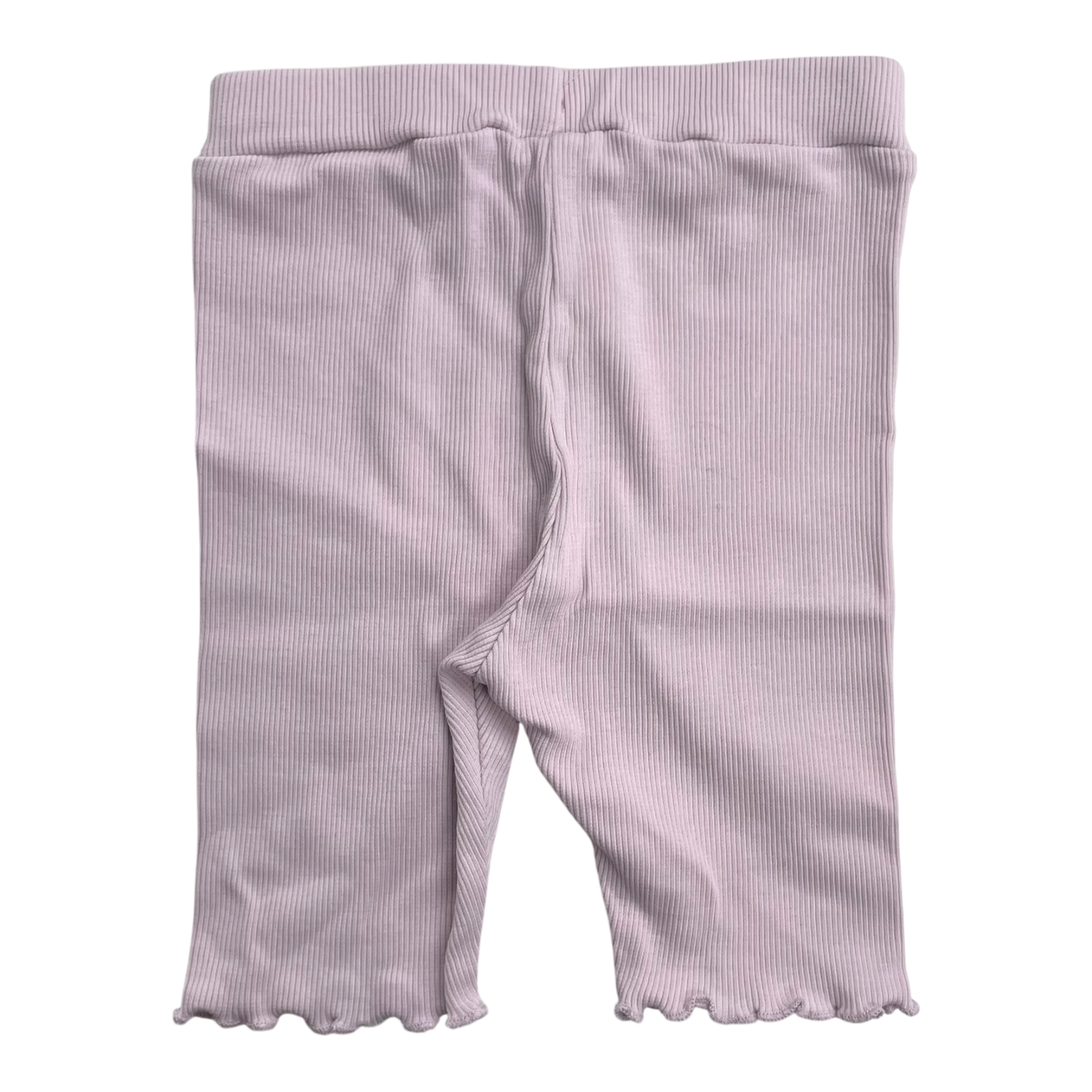 Gugguu Rib Biker Shorts, Misty Rose | 98 cm