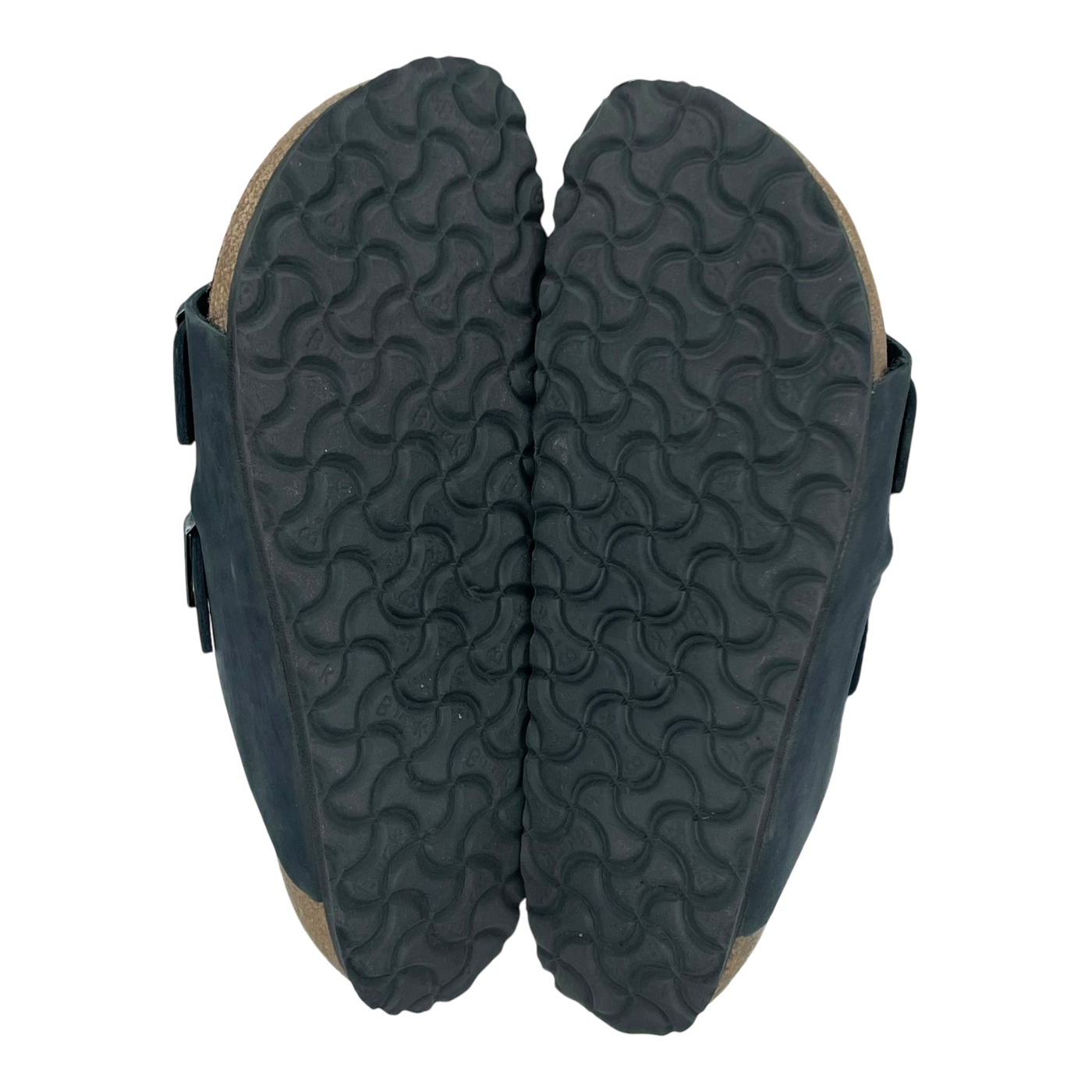 Birkenstock arizona sandals, black oiled leather | 41
