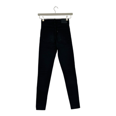 Levi's mile high super skinny jeans, black | woman W25