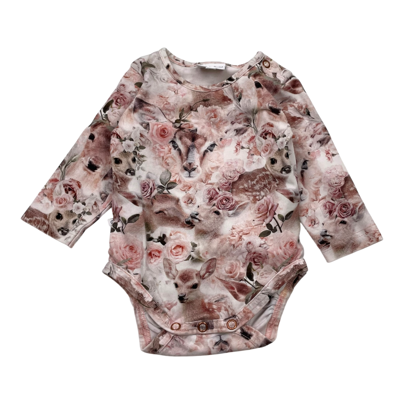 Gugguu frilla body, pink | 62cm