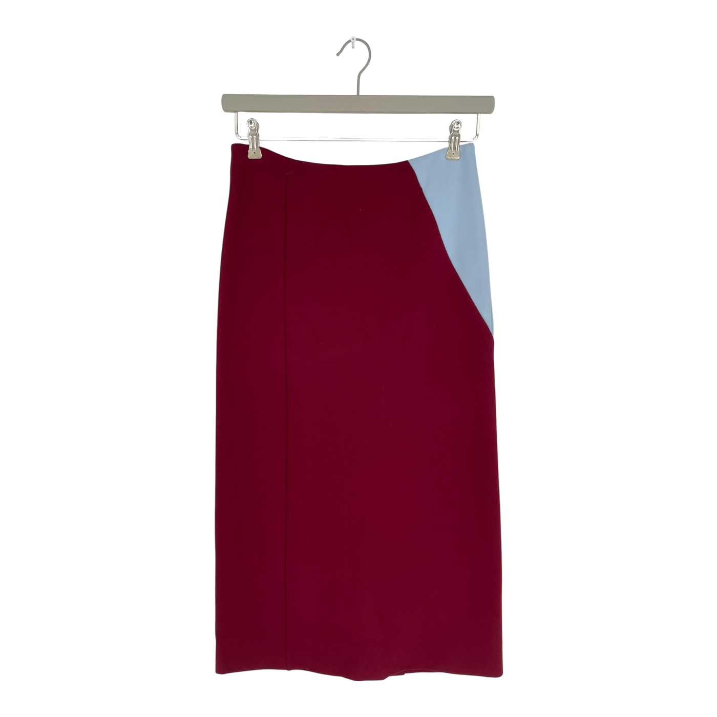 Studio Heijne workday skirt, burgundy/blue | woman S