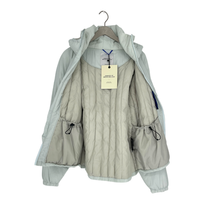 Embassy of Bricks and Logs tatlow puffer jacket, ice blue | unisex L