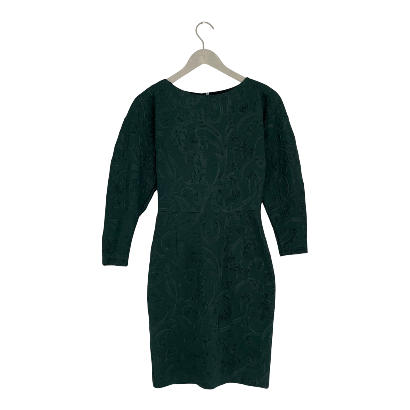 Baum und Pferdgarten structured dress, dark green | woman XS