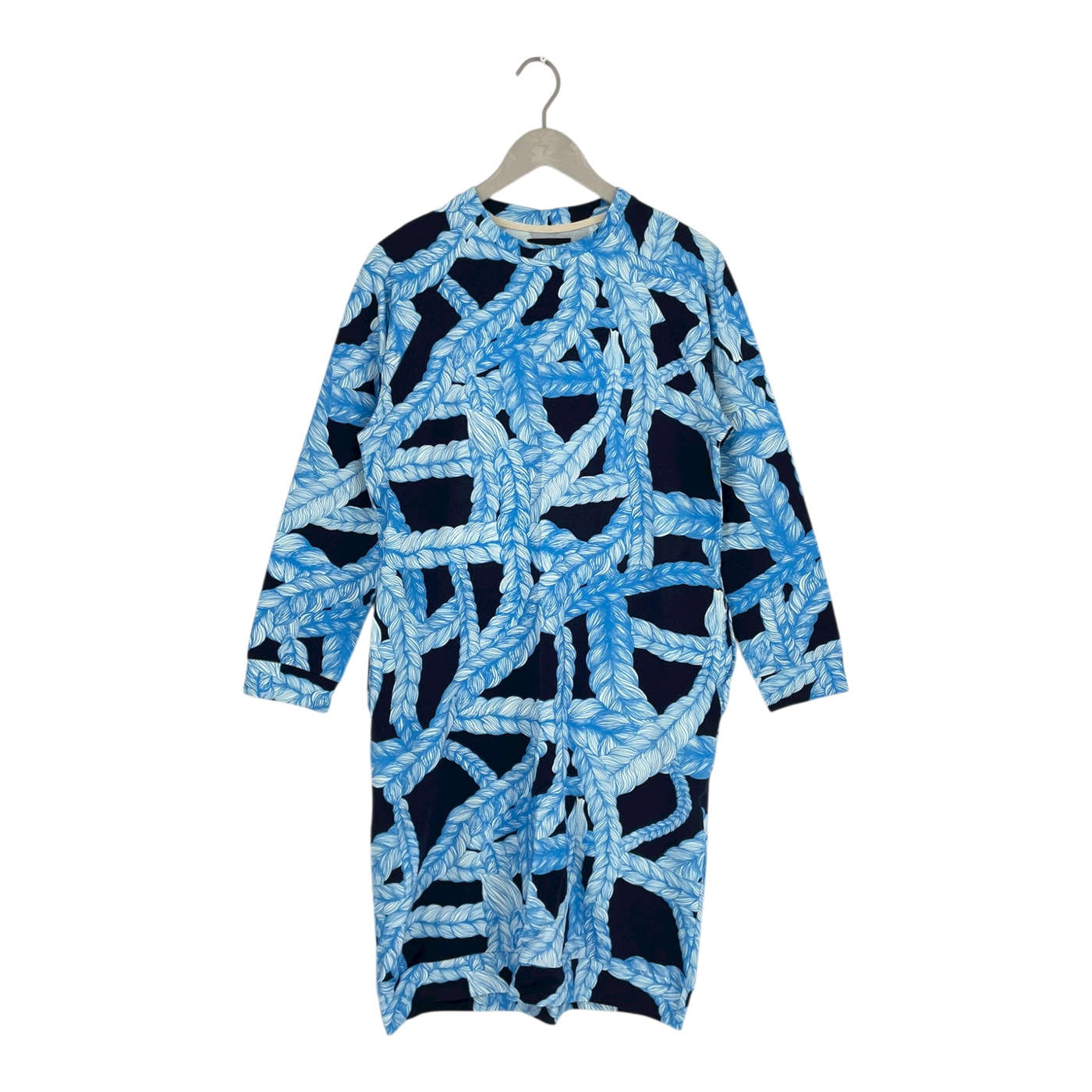 Vimma letti tricot dress, blue | woman onesize