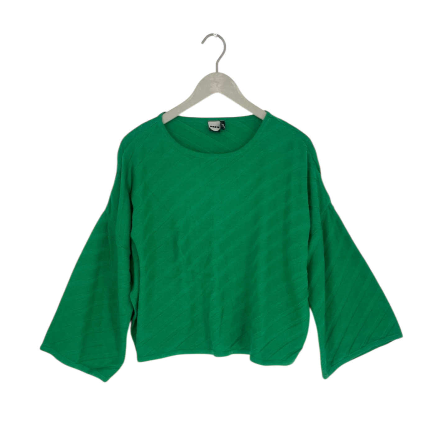 Papu petit cotton knit sweater, green | woman XS/S