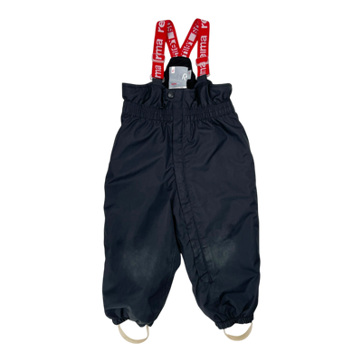 Reima stockholm winter pants, black | 86cm