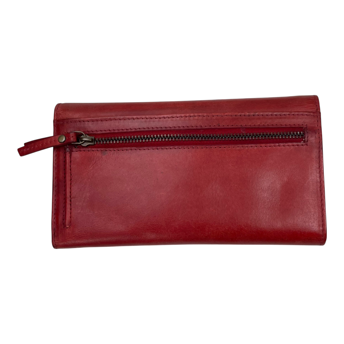 Holzrichter leather wallet, red