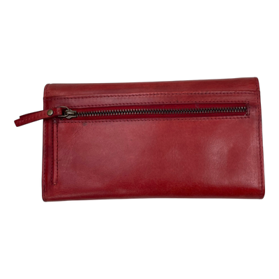 Holzrichter leather wallet, red