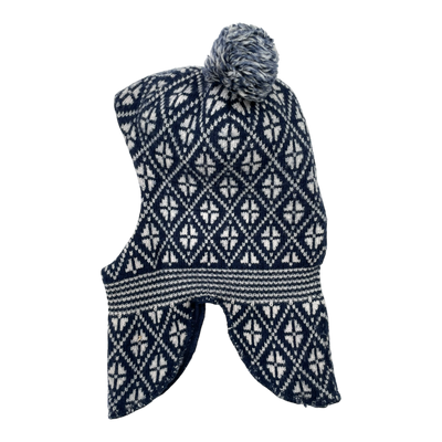 Reima kuuraan wool balaclava, dark blue/white | 6-7y