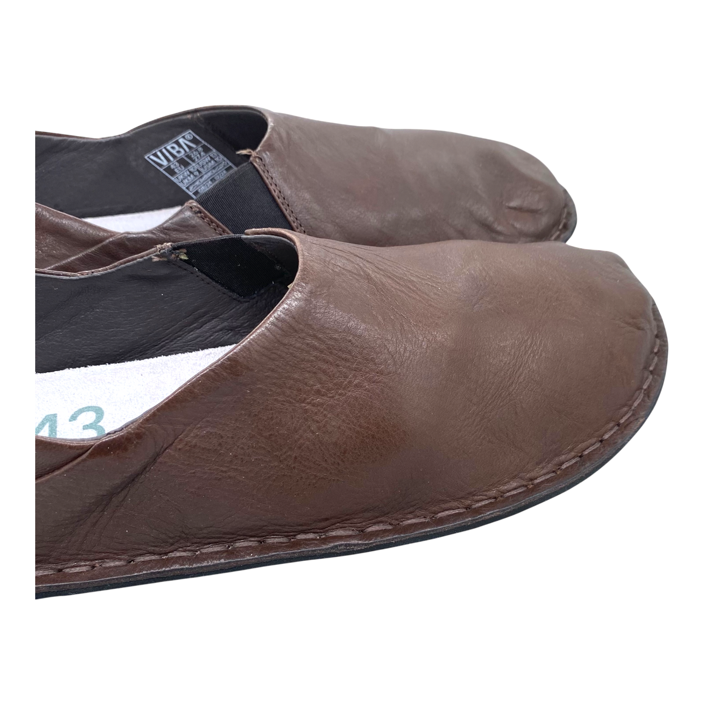 VIBAe Zuma leather shoes, cocoa brown | 43