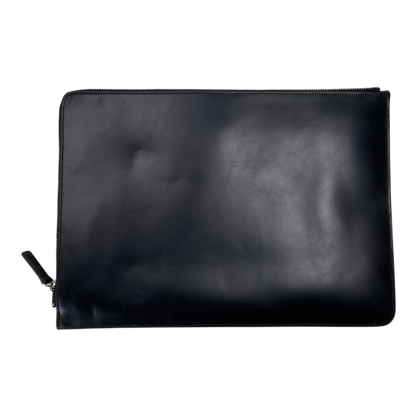 Holzrichter leather laptop bag, black