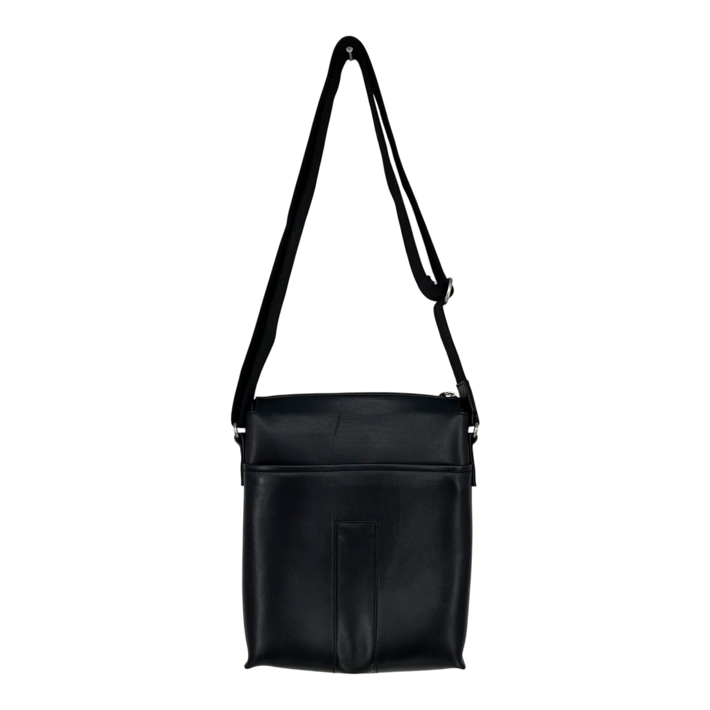 Holzrichter leather shoulder bag, black