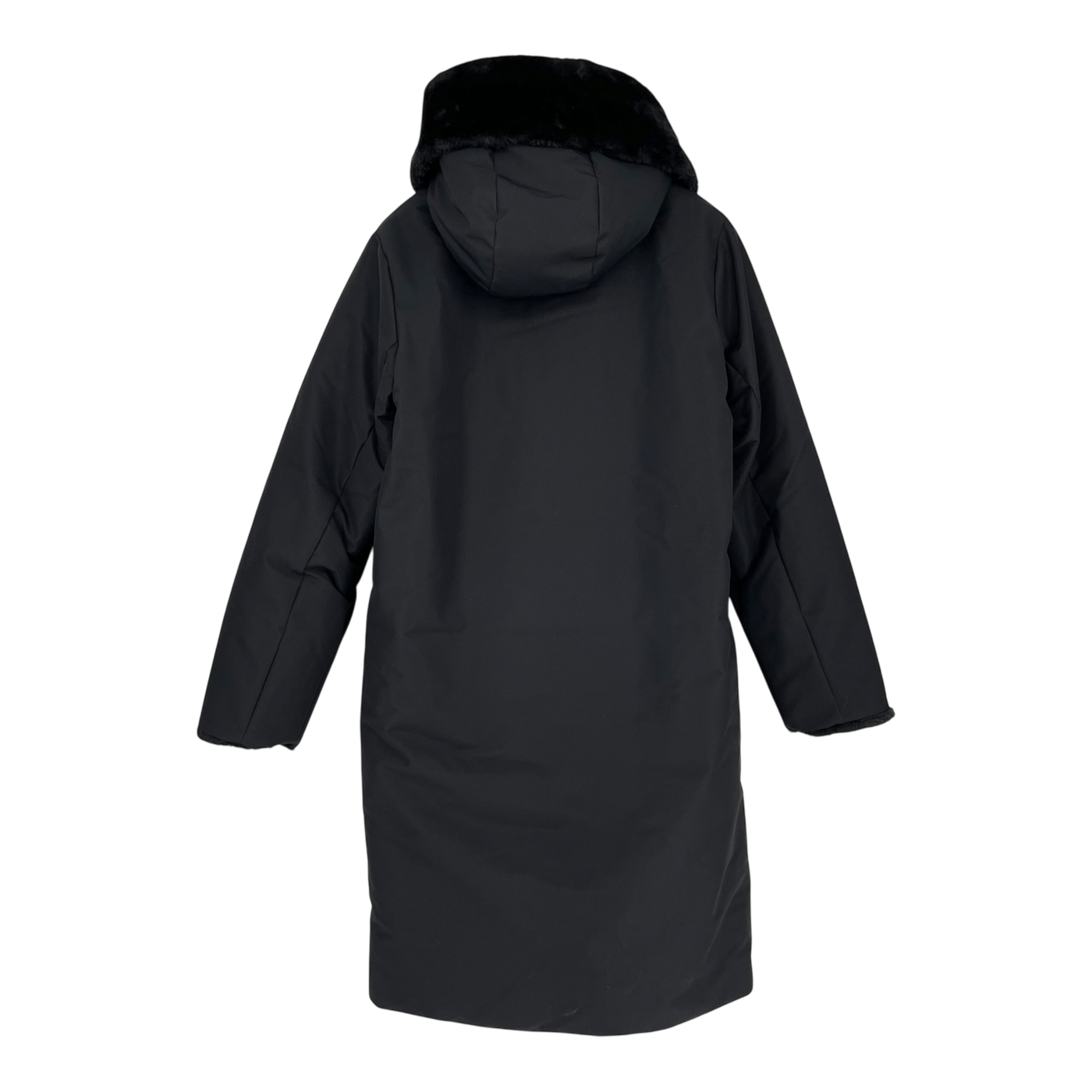 Embassy of Bricks and Logs riga ivy puffer coat, black | unisex S