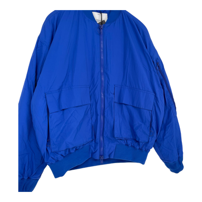 Embassy of Bricks and Logs bansar bomber jacket, blue | unisex L