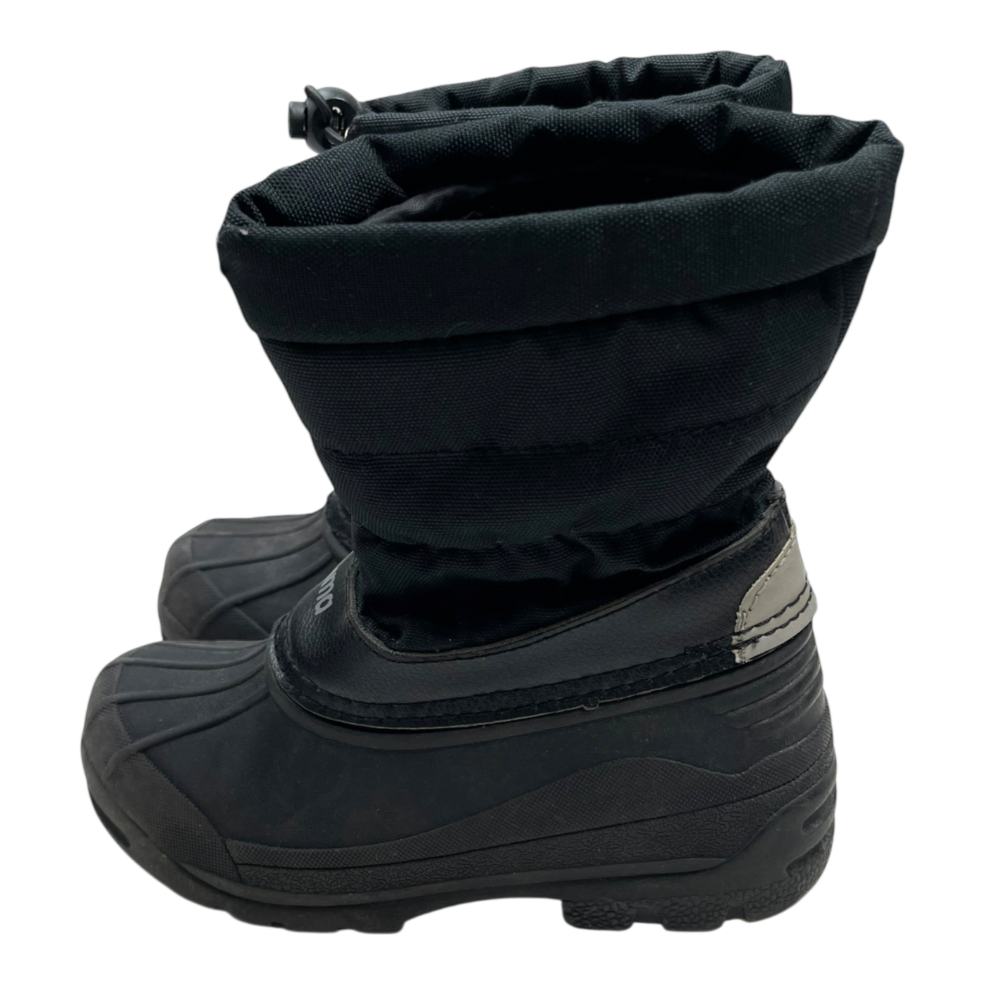Reima loskari winter duck boots, black | 30