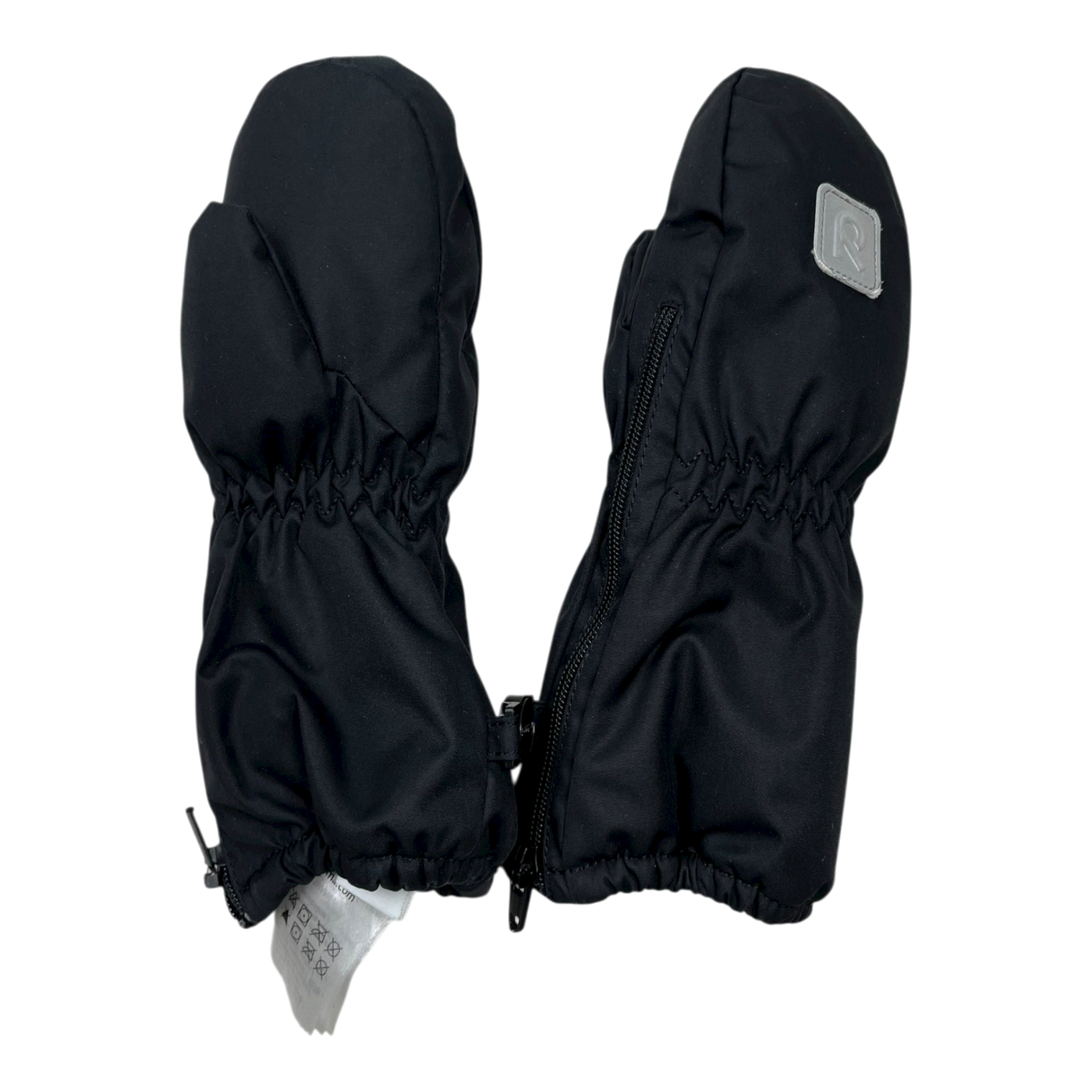 Reima tassu winter gloves, black | 6-18m