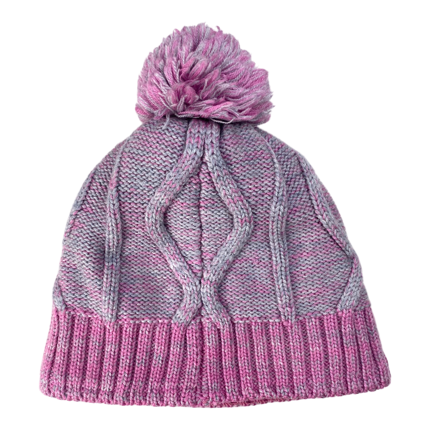 Reima wool beanie, pink/ light grey | 5-7y