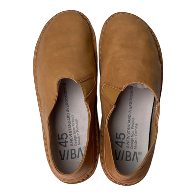 VIBAe Zuma leather shoes, fawn tan | 45