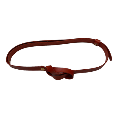 Scilla knot belt, fire brick | onesize