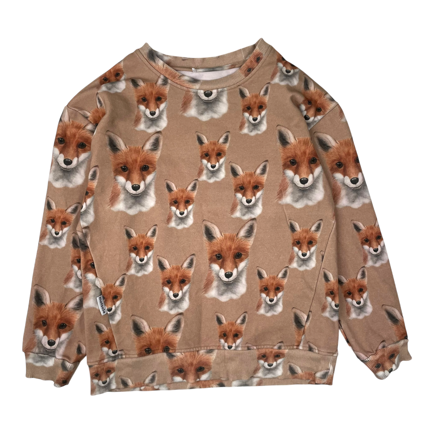 Metsola sweatshirt, fox | 122/128cm