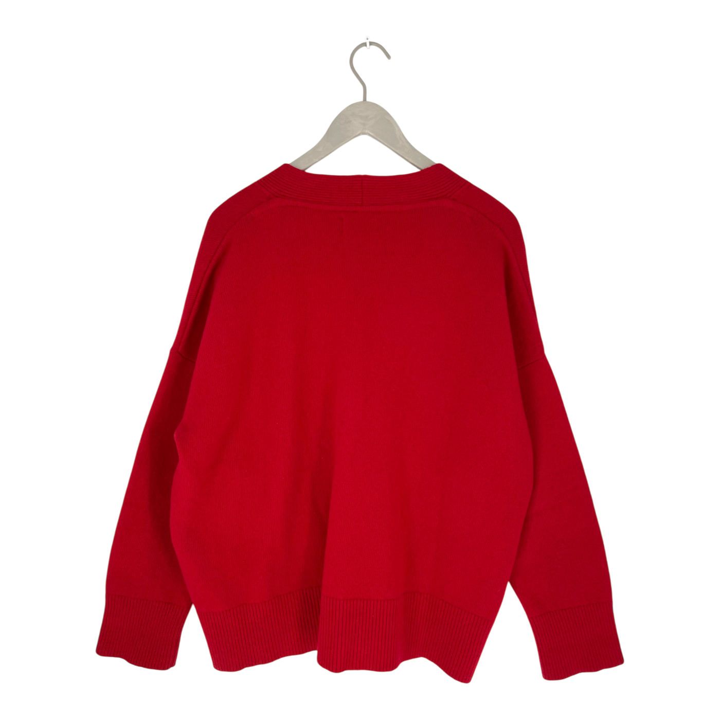 Toive kaste wool cardigan, red | woman L/XL