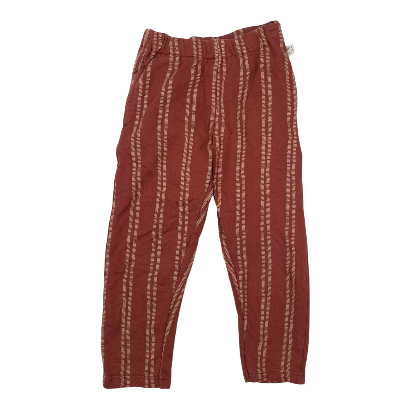 Mainio sweatpants, brick stripes | 98/104cm