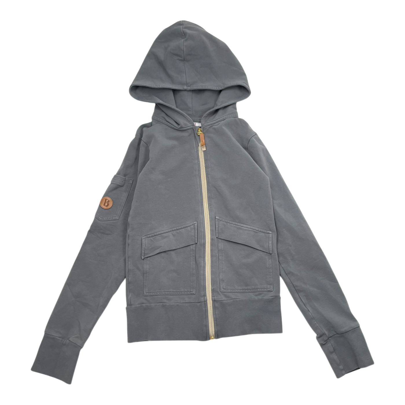 Blaa sweat hoodie, grey | 134/140cm