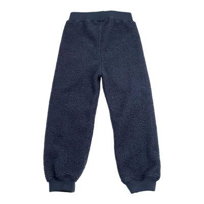 Mini A Ture matwalur teddyfleece pants, navy blue | 104cm