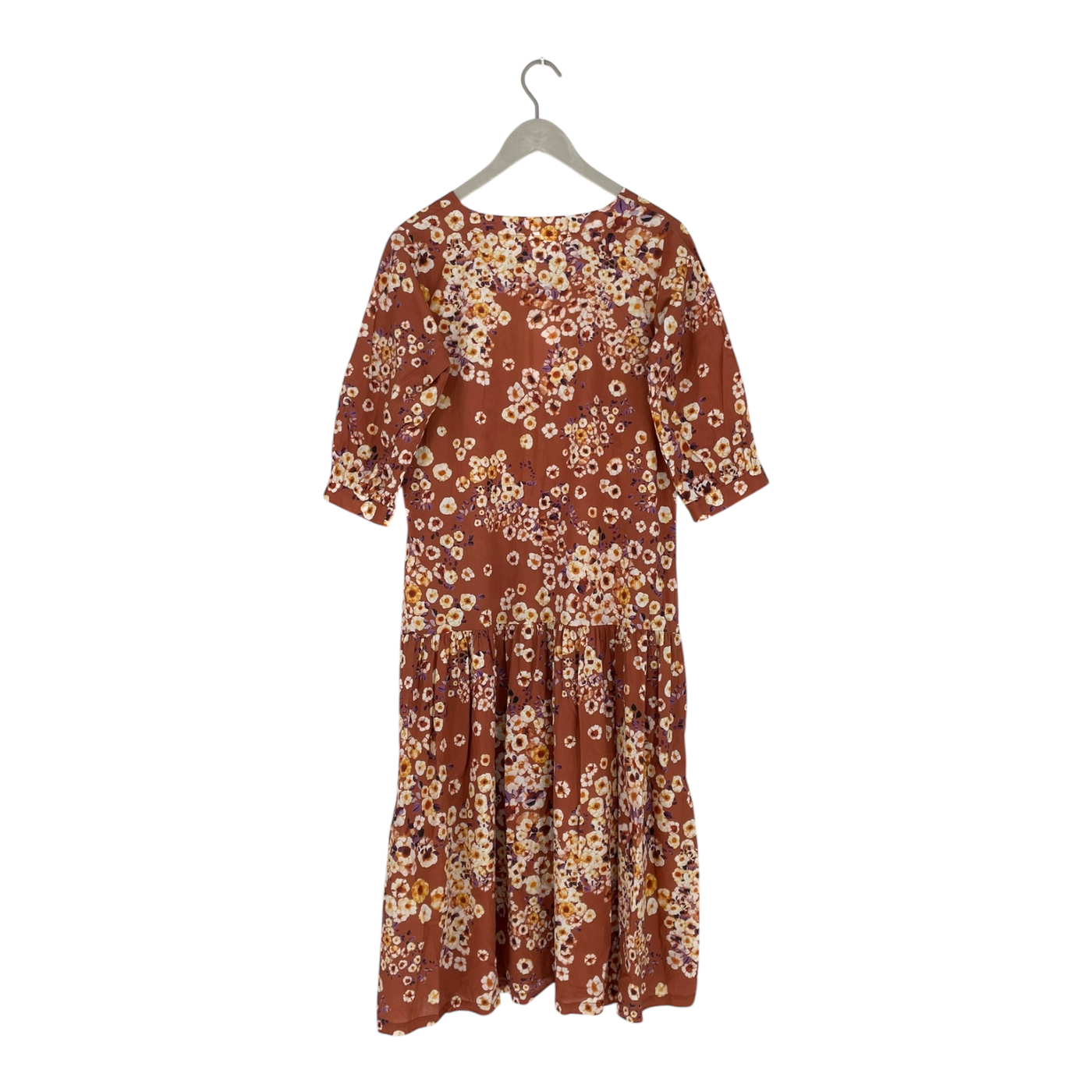 Blaa trumpet dress, flowers | woman S