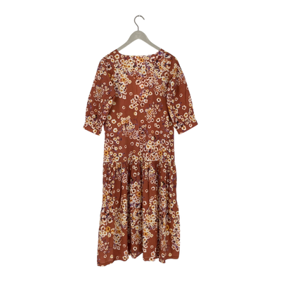 Blaa trumpet dress, flowers | woman S