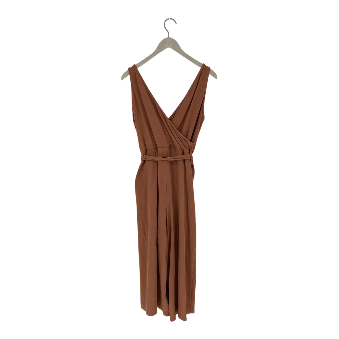 Kaiko wrap jumpsuit, brown sugar | woman M