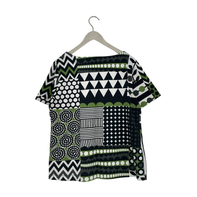 Ommellinen t-shirt, abstract | woman 2XL