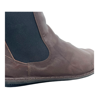 VIBAe Helsinki leather boots, cocoa brown | 44