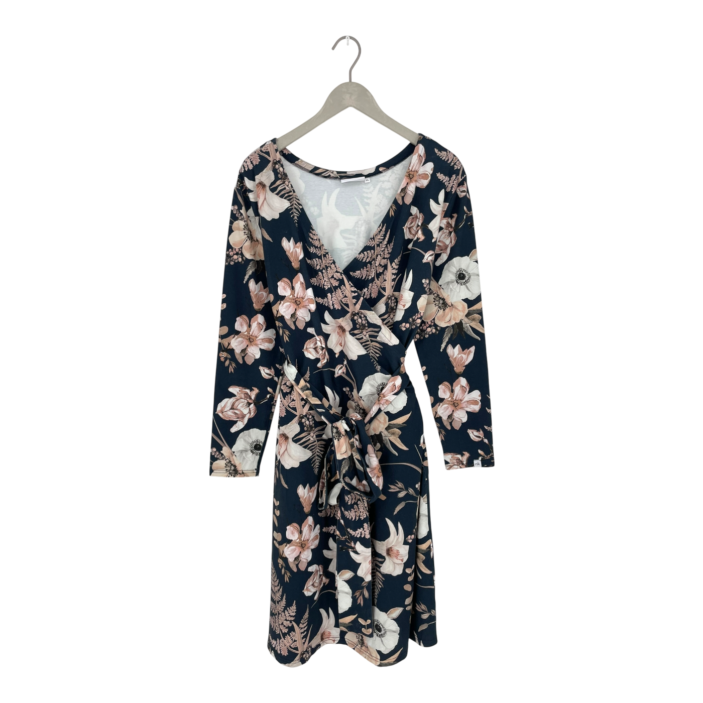 Nakoa wrap dress, midnight lily | woman XL