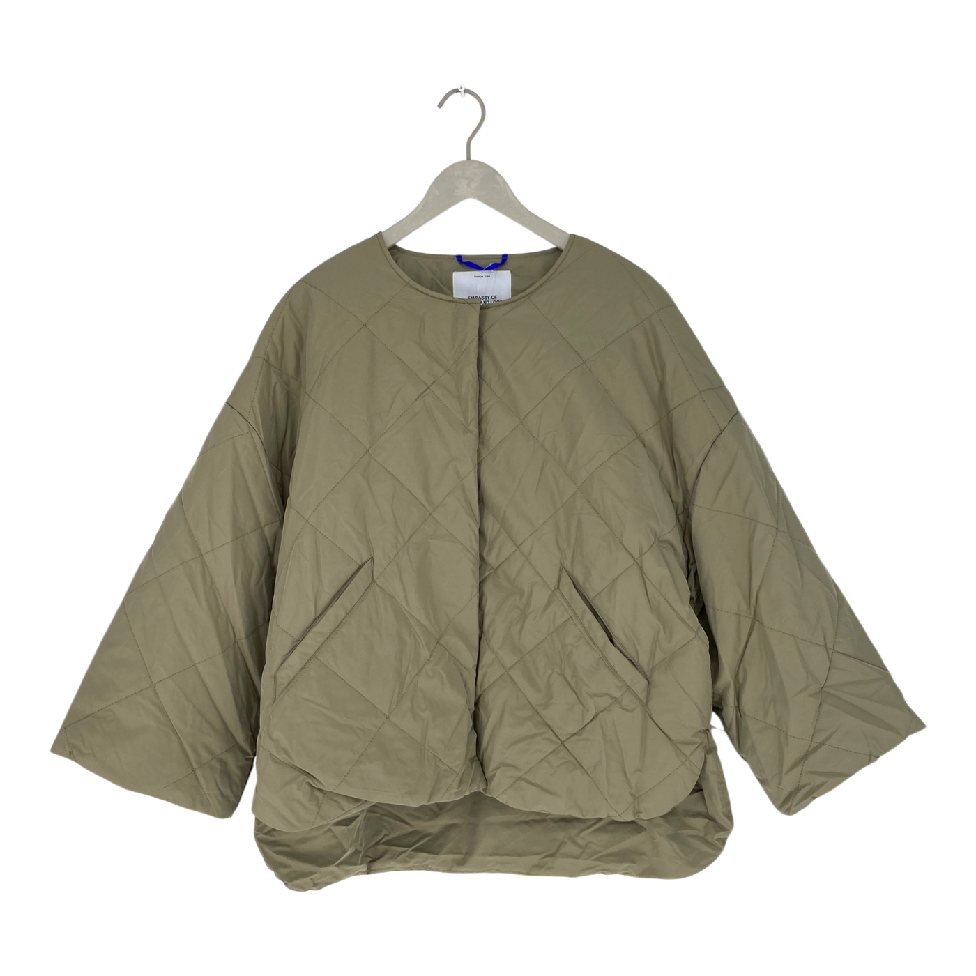 Embassy of Bricks and Logs monza puffer jacket, tea green | woman M