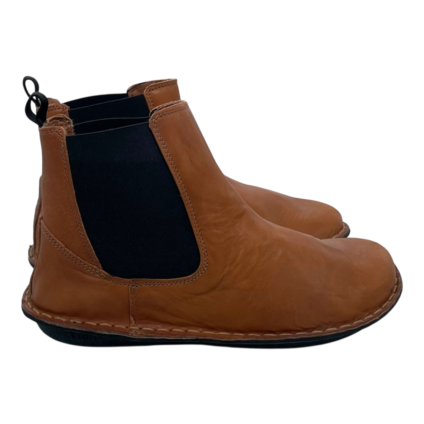 VIBAe Helsinki leather boots, cognac brown | 38