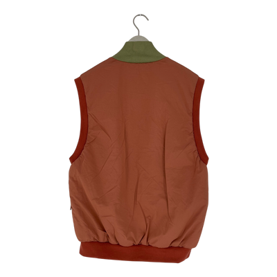 Embassy of Bricks and Logs berlin vest, rust | unisex S