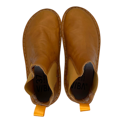 VIBAe Helsinki leather boots, sunflower yellow | 37