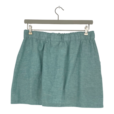 Patagonia hemp skirt, turquoise | woman M