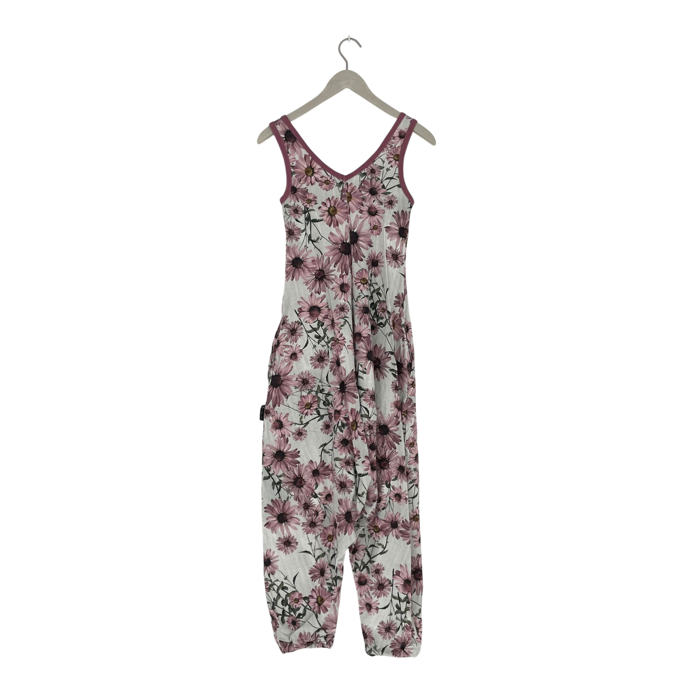 Ommellinen harem tricot jumpsuit, flowers | woman XS