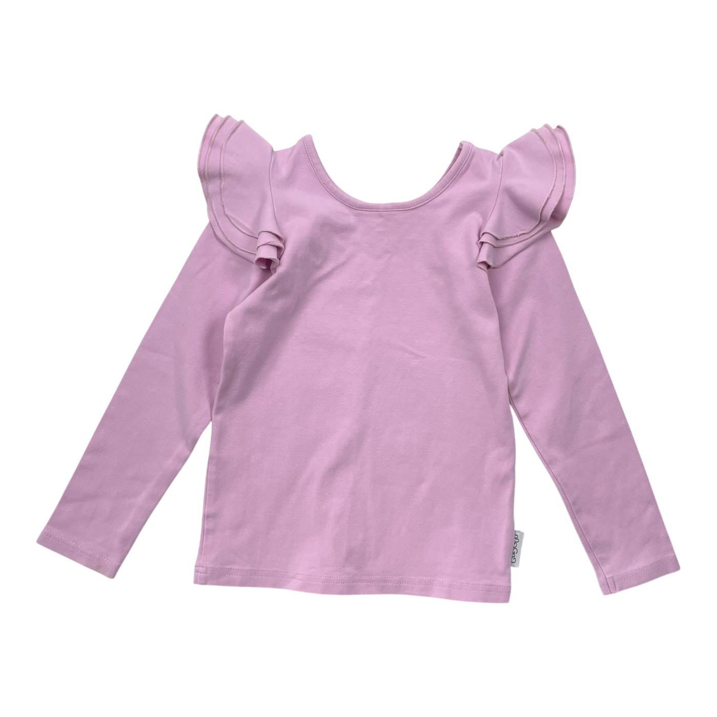 Gugguu Frill Shirt, Pink | 104 cm